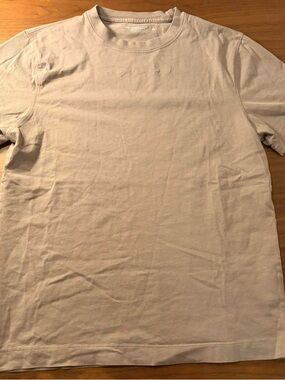 Men's Abercrombie & Fitch Classic Polished Tee in Light Brown. Size S.